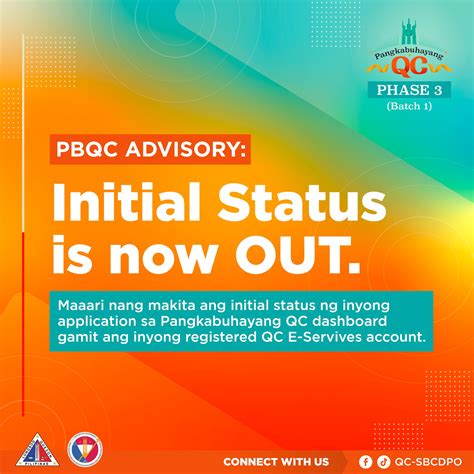 PANGKABUHAYANG QC ADVISORY Para .